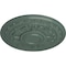 Ekena Millwork Tellson Ceiling Medallion (Fits Canopies up to 6 3/4"), Hnd-Painted Cloud Burst, 30 5/8"OD x 2 1/2"P CM30TECBF - alternate 5
